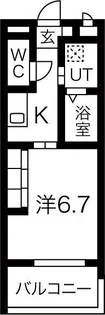リシュドール伝馬【11階】の間取り