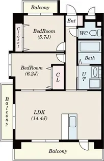 S-FORT西郊通 トランクルーム空き出ました!【703号室】の間取り
