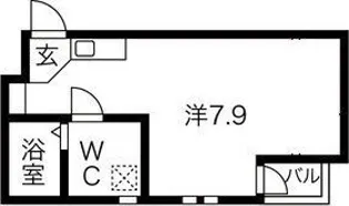 フォルテ桜山【2階】の間取り