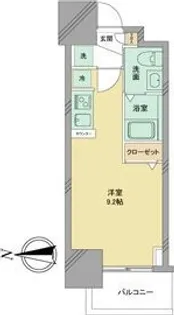 S-RESIDENCE千種【5階】の間取り