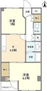 スーリヤ庄内通【103号室】の間取り
