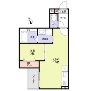 Jack biwajima I【1階】の間取り