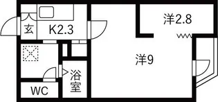 Lives Residence 東桜 ※家賃ダウン(半年間)他キャンペーン中【402号室】の間取り