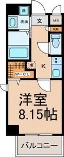 シャルマン新栄【9階】の間取り