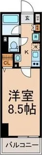 ベレーサ名駅ウエスト【5階】の間取り