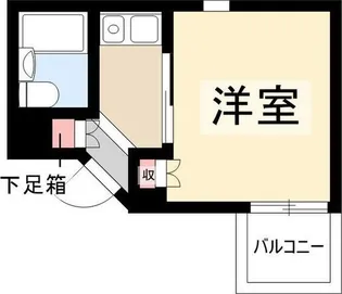 メゾン・ド・ラパン(促進プラン利用可)【201号室】の間取り