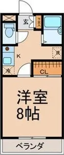 スカイパーク21【2階】の間取り