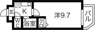 シティライフ池下【4階】の間取り
