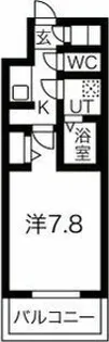 メイクス名駅太閤【905号室】の間取り