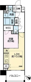 レーベン千種吹上AVANCA【401号室】の間取り