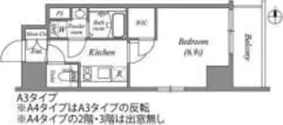 エスリード金山エクセア【407号室】の間取り