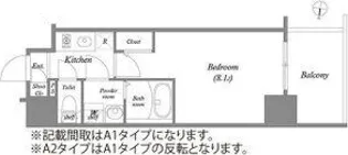 エスリード新栄マルス【12階】の間取り