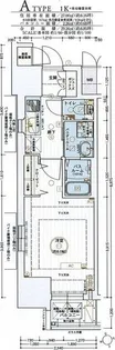 エステムコート名古屋今池アーバンゲート【1501号室】の間取り