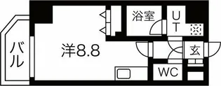 シェモア大須(旧名称:レジデンシア大須)【503号室】の間取り