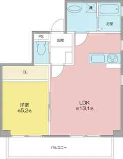 マイステージ大久手【2階】の間取り