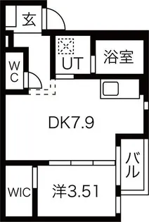 Cuore(クオーレ)【302号室】の間取り