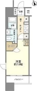 フレールコート東別院【1501号室】の間取り
