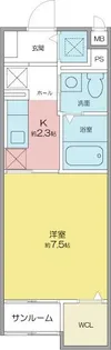 グランレジーナ【1階】の間取り