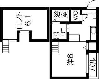 グリーンリーフ名城清水【101【プラン③】号室】の間取り