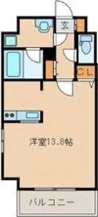 レジデンス内山町【201号室】の間取り