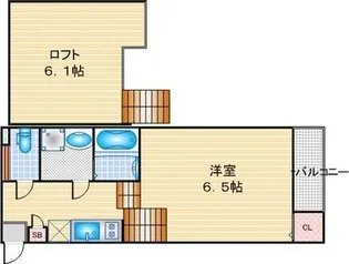 ATTA HOUSE【205号室】の間取り
