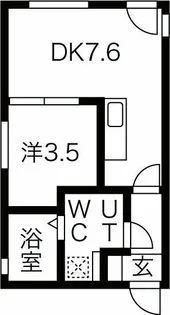 LeGioie(レジョイエ)ささしまライブ駅3【4階】の間取り