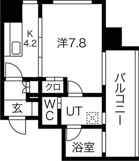 さくらHills NAGOYA WEST【6階】の間取り