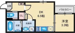 こぐまヴィラ尾頭橋【301号室】の間取り