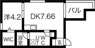 Precher 道徳通(プリシェール道徳通)【2階】の間取り