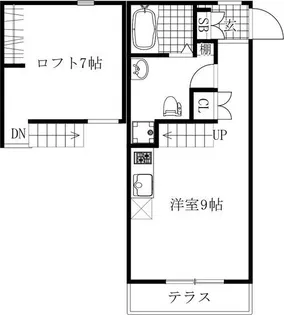 LE COCON本星崎町Ⅱ【1階】の間取り