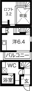 LUMINA大同【A号室】の間取り