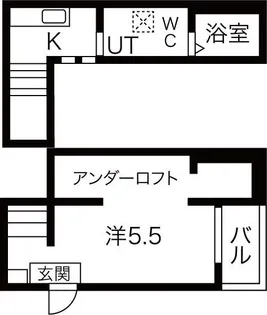 Tross港栄【205号室】の間取り