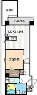 コンフォルト【0103号室】の間取り