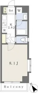 Flat豊岡通【4階】の間取り