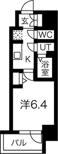 メイクス熱田神宮【7階】の間取り