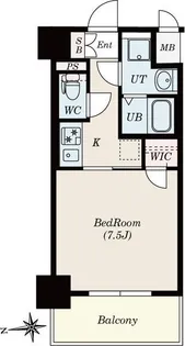 ステージファースト名古屋尾頭橋(旧S-RESIDENCE尾頭橋)【6階】の間取り