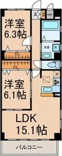Gloria【1階】の間取り