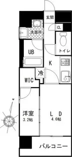 シーズンフラッツ矢場【6階】の間取り