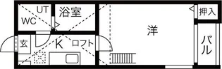 カーサ ミラ【103【プラン①】号室】の間取り