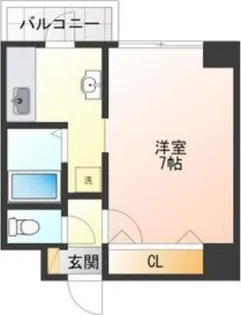 クレセント松蔭【2階】の間取り