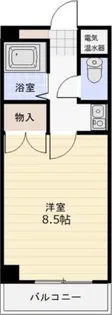 ハートイン白砂町W棟【4階】の間取り
