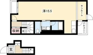 i-space WEST(アイスペースウエスト)【2階】の間取り