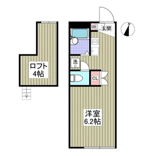 カーサミユキ【2階】の間取り