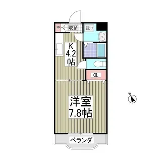 リュミエールⅠ【3階】の間取り