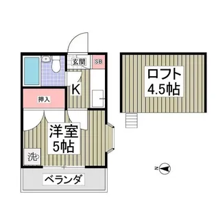 トレニア【2階】の間取り