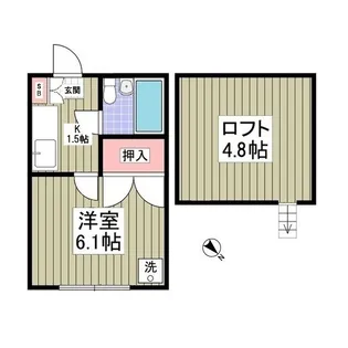 ダリア【1階】の間取り