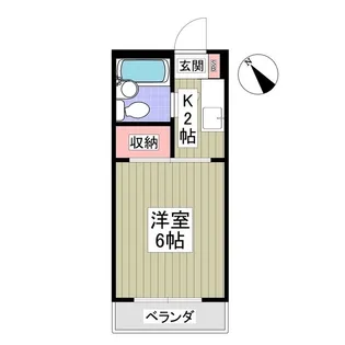 シャトール田口戸塚Ⅰ【3階】の間取り