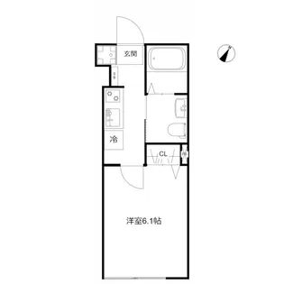 MQuarto大塚【3階】の間取り