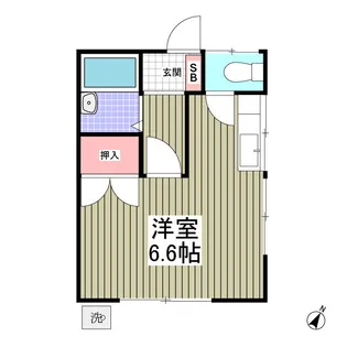 カーサベルテ【1階】の間取り