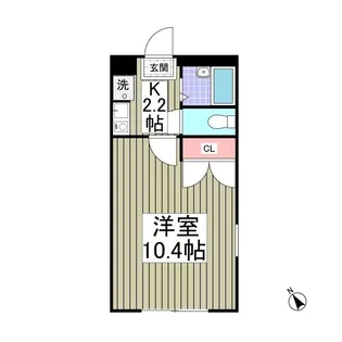 アークA【1階】の間取り